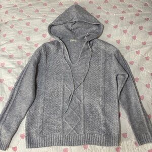 St. John's Bay Gray V-Neck Sweater